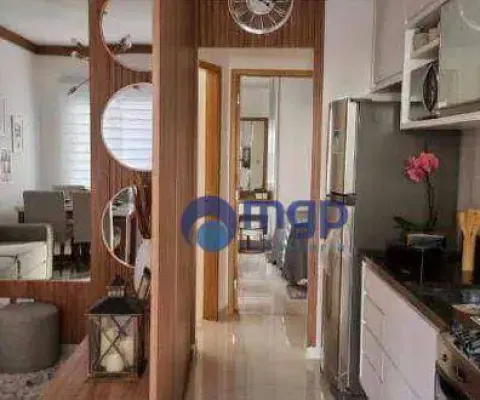 Apartamento com 2 dormitórios à venda, 50 m² - vila cruz das almas - são paulo/sp