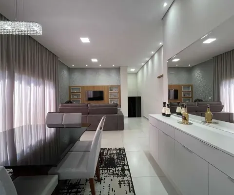 Excelente casa térrea com 3 suítes e 193 m² no condomínio quinta dos ventos na vila do golf.