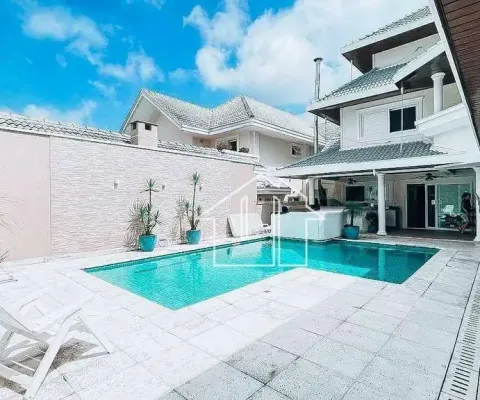 Casa com 5 dormitórios à venda, 567 m² por r$ 4.100.000,00 - jardim aquarius - são josé dos campos/sp