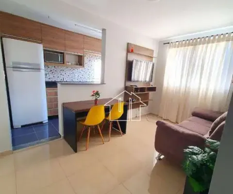 Apto 50m², 2 dorms, piso porcelanato, com planejados no villa branca jacareí