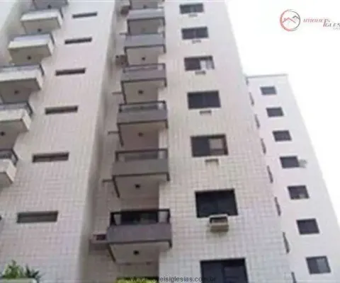 Apartamento de praia para venda em praia grande, aviação, 3 dormitórios, 1 banheiro, 2 vagas