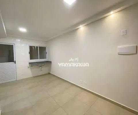 Apartamento com 2 dormitórios para alugar, 32 m² por r$ 2.265,01/mês - vila carrão - são paulo/sp