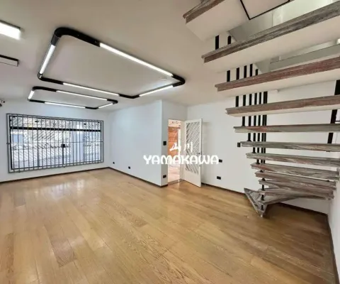Sobrado com 3 dormitórios para alugar, 150 m² por r$ 5.250,00/mês - tatuapé - são paulo/sp