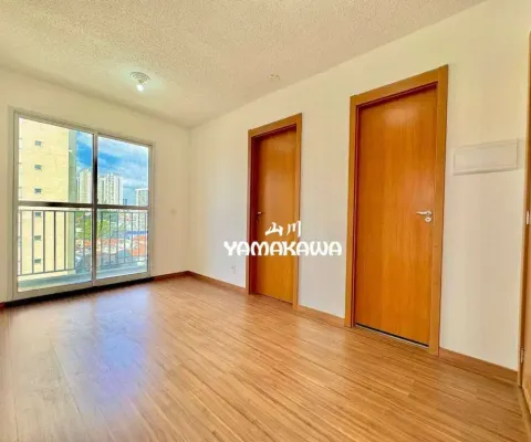 Apartamento com 2 dormitórios para alugar, 40 m² por r$ 3.000,00/mês - belenzinho - são paulo/sp