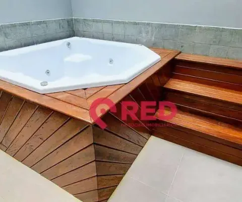 Casa com 3 dormitórios e jacuzzi à venda, 109 m² por r$ 745.000 - horto florestal villagio - sorocaba/sp