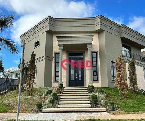 Sobrado com 4 dormitórios à venda, 471 m² por r$ 5.300.000,00 - alphaville nova esplanada - votorantim/sp
