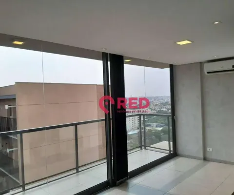 Studio com 1 dormitório para alugar, 45 m² por r$ 3.590,00/mês - parque campolim - sorocaba/sp