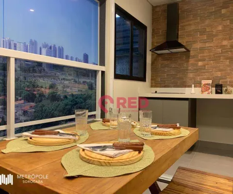 Apartamento com 3 quartos à venda, 69 m² por r$ 510.000 - residencial golden house - sorocaba/sp