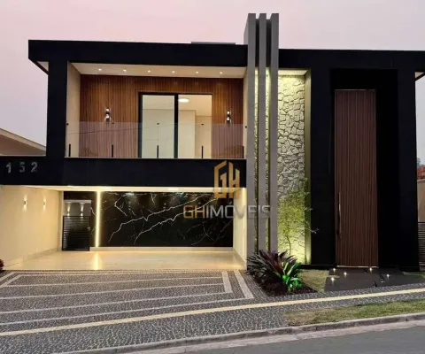 Sobrado à venda, 365 m² por r$ 2.300.000,00 - jardins bolonha - senador canedo/go
