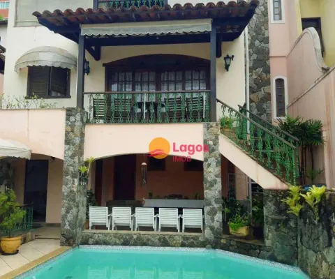 Casa com 5 dormitórios à venda, 495 m² por r$ 1.500.000,00 - camboinhas - niterói/rj