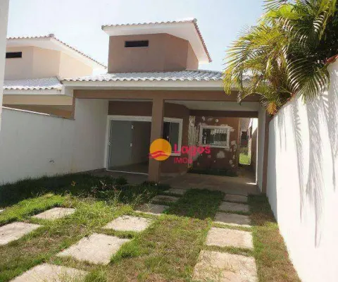 Casa com 2 dormitórios à venda, 93 m² por r$ 420.000 - cordeirinho - maricá/rj