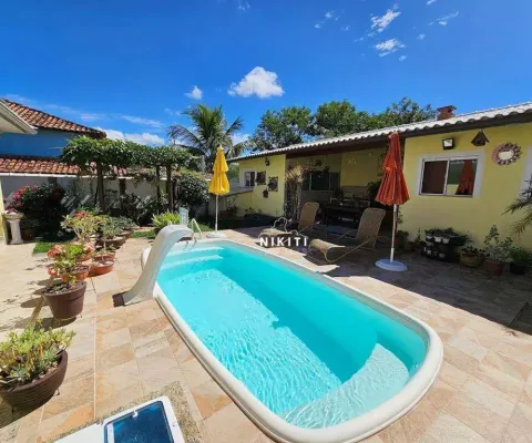 Casa com 3 dormitórios à venda, 157 m² por r$ 650.000,00 - caxito - maricá/rj