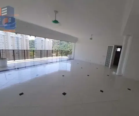 Belíssimacobertura duplex com vista oceânica emguarujá.