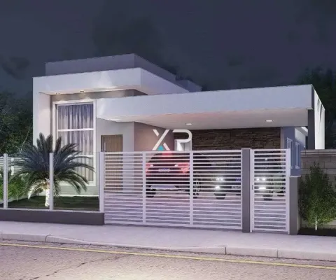 Casa sozinha no terreno em forquilhas à venda com 3 quartos/suíte | xp2298