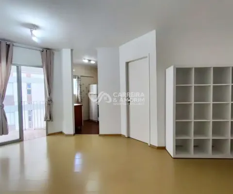 Apartamento para locação em moema, são paulo-sp: 1 quarto, 1 suíte, 2 salas, 1 vaga, 50m² de área.