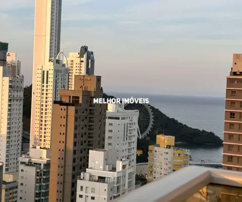 Lá brisa residence - cobertura duplex nova á venda com 5 suítes e 6 vagas de garagem localizada em balneário camboriú