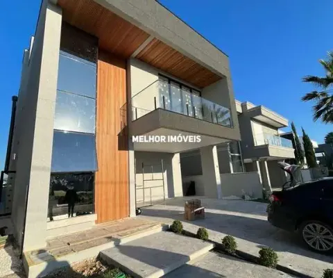 Condomínio caledônia private village - casa nova alto padrão á venda com 3 suítes e 2 vagas localizada em camboriú