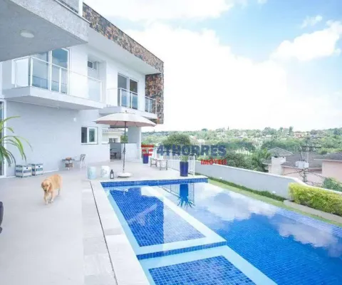 Casa com 4 dormitórios à venda, 632 m² por r$ 4.700.000,00 - são paulo ii - cotia/sp