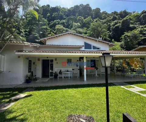 Casa com 3 dormitórios à venda, 250 m² por r$ 1.900.000,00 - paúba - são sebastião/sp