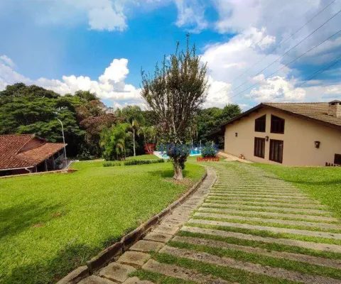 Casa à venda, at 11000 m²  ac  300 m² por r$ 1.800.000 - condominio jardim das palmeira - bragança paulista/sp