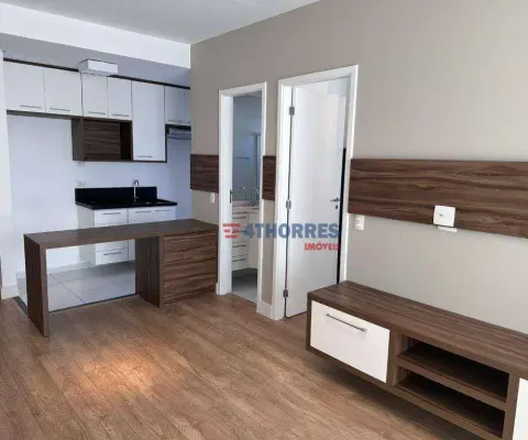 Apartamento com 1 dormitório para alugar, 44 m² por r$ 5.153,00/mês - brooklin paulista - são paulo/sp