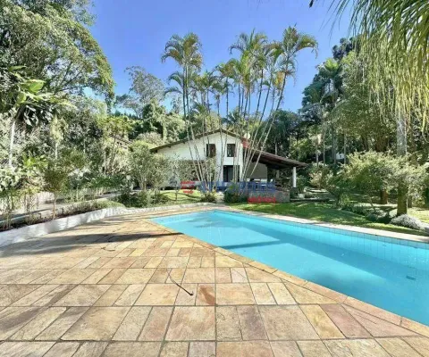 Casa com 3 dormitórios, 473 m² - venda por r$ 1.950.000,00 ou aluguel por r$ 13.623,61/mês - algarve - cotia/sp