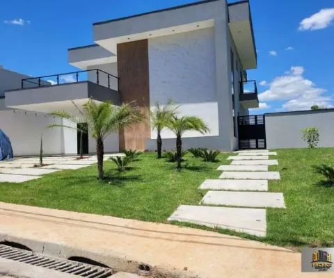 Casa com 3 suítes, 1escritório/suíte, 2 lavabos. área construída 253,34 m² reserva jardim bom viver, indaiatuba - sp – terra magna