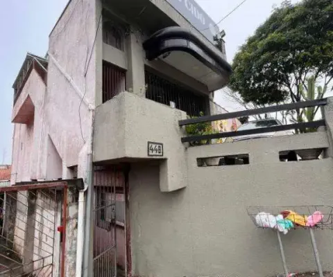 Casa sobrado comercial e residencial à venda rua juquiá - jardim jamaica - santo andré/sp.