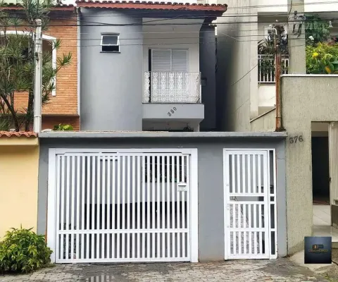 Sobrado recém reformado 289m² 4 dormitórios, a venda no jardim monte líbano - santo andré - são paulo