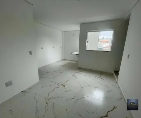 Cobertura de 105m² à venda, 2 dormitórios, 1 suíte, 2 vagas - campestre - santo andré - são paulo