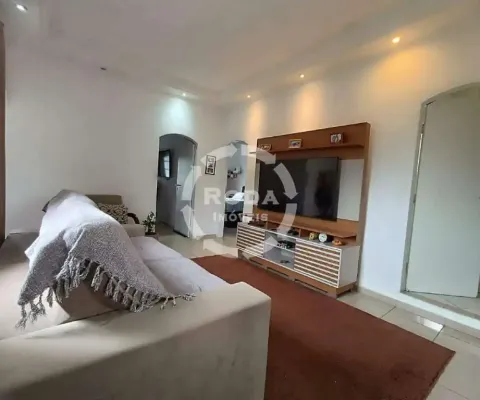 Casa de 5 dormitórios sendo 1 suíte tipo sobrado, em santos na santa maria.