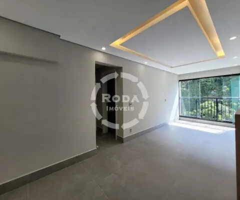 Apartamento para locação – 2 dormitórios (1 suíte) | andar alto | bairro marapé, santos (sp)