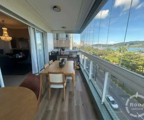 Apartamento frente mar para aluguel, 4 quartos, 4 suítes, 4 vagas, embaré - santos/sp