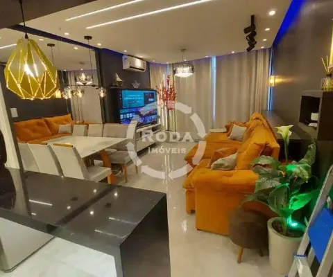 Apartamento de 1 dormitório reformado e porteira fechada – embaré, santos