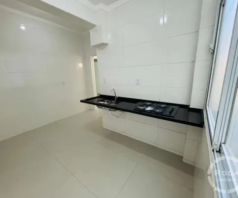 Apartamento a venda de um dormitório com 56 m2 localizado prédio frente mar no josé menino - santos.