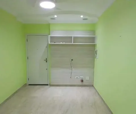 Apartamento 1 quarto, dependência completa, uma quadra da praia, josé menino, santos-sp