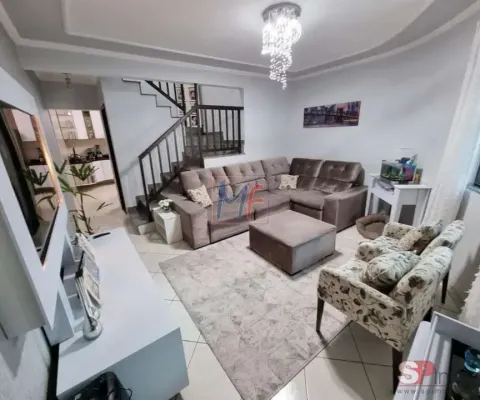 Ref 16.287 - lindo sobrado no parque capuava - santo andré,  130 m² a.u., 3 quartos (1 suíte), sala, cozinha, área gourmet, jardim, 2 vagas.