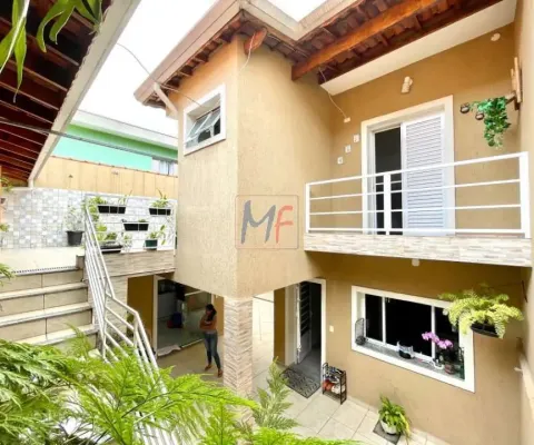 Ref 16.731 - linda casa em osasco, 217m² a.u., 4 quartos (1 suíte), sala, cozinha, lavanderia, sacada, terraço, espaço gourmet e 8 vagas.
