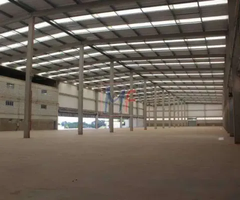 Excelente galpão novo monousuário em cotia,   9.088m² a.u., terreno com 16.692 m2, 7 docas,  pé-direito livre.   ref 7461