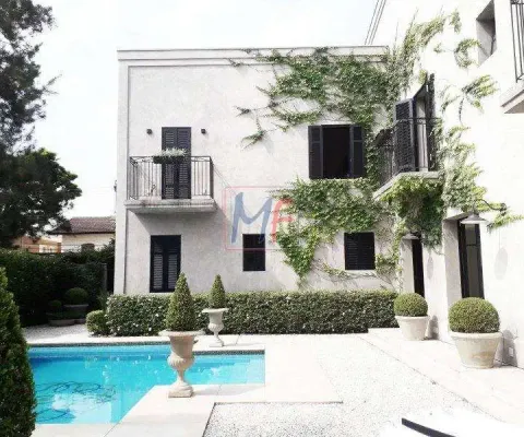 Ref: 11.576 maravilhosa casa  720 m² de terreno, mobiliada 4 dorms (  4 suítes) 3 vagas, área de lazere segurança no resid. alphaville 3.