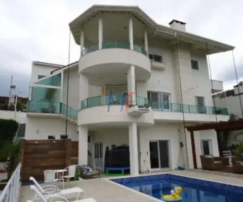 Ref 3.425 - excelente casa alto padrão com 1.000 m² a.c. 2.000 m² terreno , 4 dorms, sendo  4 suítes, 5 banheiros e 8 vagas de garagem.