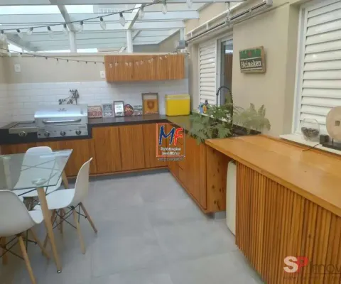 Excelente apto garden em barueri, com 105m² a.u., 2 dormitórios (1 suíte), sala, cozinha, área garden coberta com churrasqueira, 2 vagas, lazer (ref 20.212)