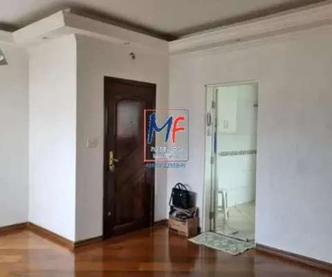 Excelente apto vila guiomar, santo andré , 102m² a.u., impecável,  3 dorms.(1 suíte), sala, sacada, cozinha, depósito, 3 vagas  e lazer completíssimo . (ref 20.564)
