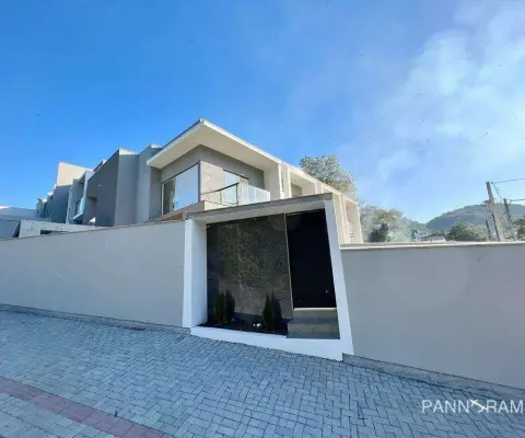 Sobrado com 3 dormitórios à venda, 110 m² por r$ 690.000,00 - passo manso - blumenau/sc