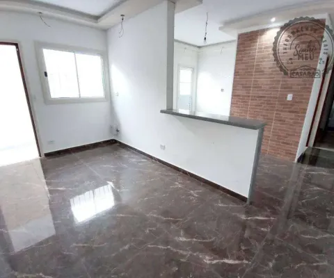 Casa com 2 dormitórios à venda, 100 m² por r$ 399.000,00 - caiçara - praia grande/sp