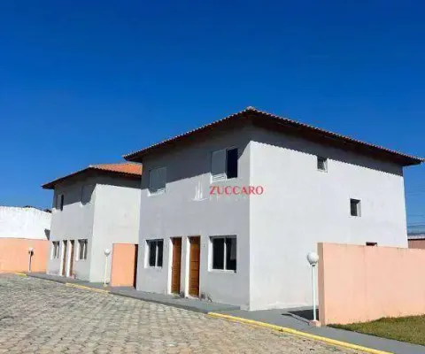 Sobrado com 2 dormitórios à venda, 65 m² por r$ 320.000,00 - chácara belverde - vargem grande paulista/sp