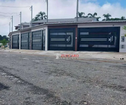 Sobrado com 2 dormitórios à venda, 92 m² por r$ 395.000,00 - jardim rio negro - itaquaquecetuba/sp