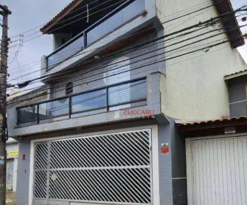 Sobrado com 3 dormitórios à venda, 243 m² por r$ 1.000.000,00 - jardim santa mena - guarulhos/sp