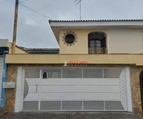 Sobrado com 3 dormitórios à venda, 172 m² por r$ 910.000,00 - jardim santa mena - guarulhos/sp