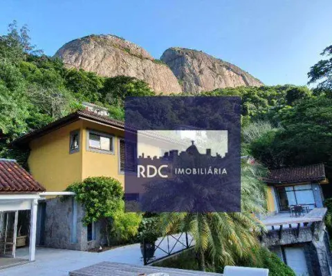 Casa com 4 dormitórios à venda, 512 m² por r$ 5.300.000,00 - gávea - rio de janeiro/rj